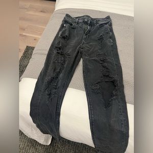 American eagle mom jeans size 00
